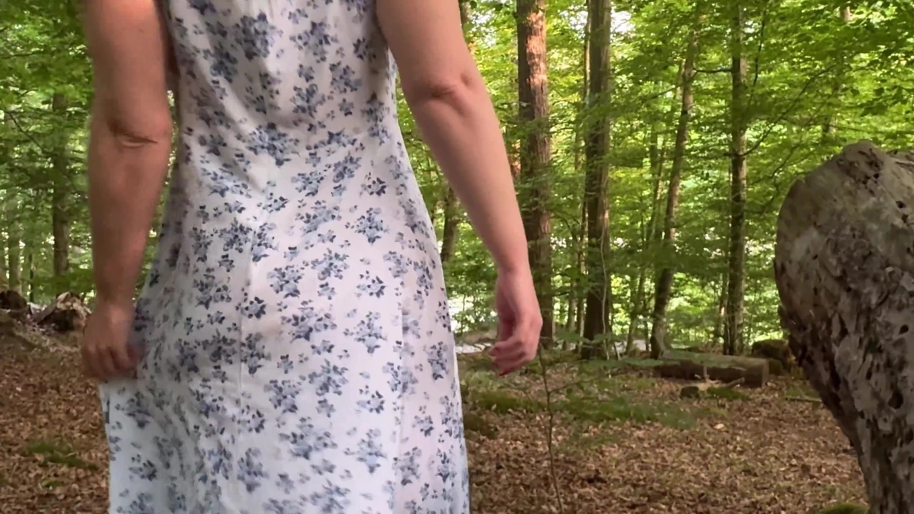 Almost Caught: Public Lake Fuck, Handjob & Outdoor Piss