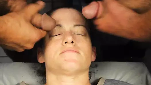 Kirli dee'nin ev yapımı amatör gece geç saatlerde çifte 'bebek duşu'