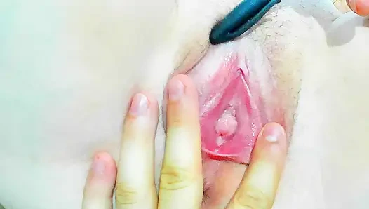 Sıkı pembe minyon amcık açma