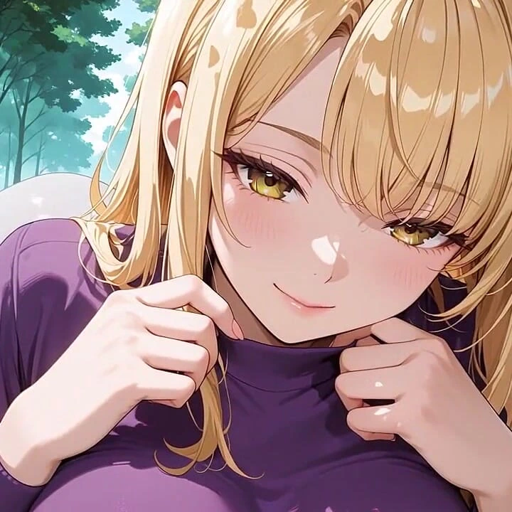 Mor iç çamaşırlı esmer orman domaltmalı - o gülümsedikten sonra taştı mı?