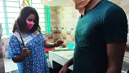 Lonely Bhabhi share her pussy with dever Desi xxx hot sex video with clear bangla