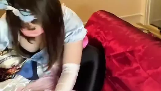 kadın egemenliği saten fetiş