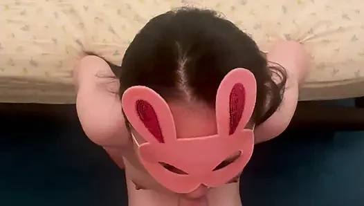 Fuck my Chinese slut in the mouth and pussy for 26 minutes straight until creampie