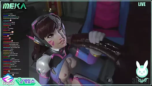 Overwatch dva canlı yayın