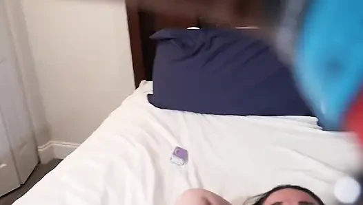 Bakış açısı kraliçe Nina ve Savvy G ile sikişiyor
