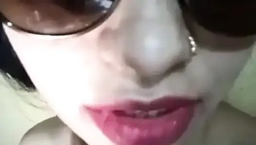 Karım kamerada amını gösteriyor mavin, genç Hintli kadınlar