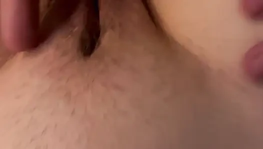 Wifey Gets Fingered To Earth Shaking Orgasm, Close Up, Female POV