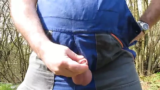 Boxenstopp bei der Gartenarbeit. Gardening at pitstop.