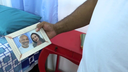 My husband seemed regretful... But it was just looks