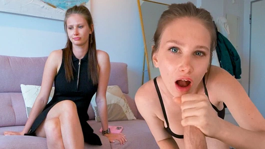 Rahatlamak için bir arkadaşına geldi ve iyi bir sikişti.