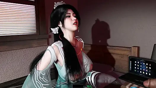 Şehvet tanrıçası: 3 boyutlu animasyonlu- 3 boyutlu animasyon hentai