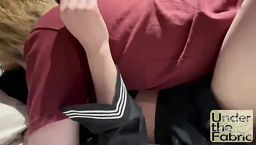 Sessiz gözlüklü kadın görüntü videosuyla kandırılarak dölleniyor bakış açısı