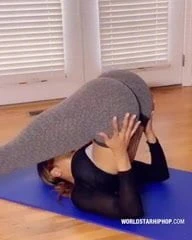 Güzel yoga pantolonu