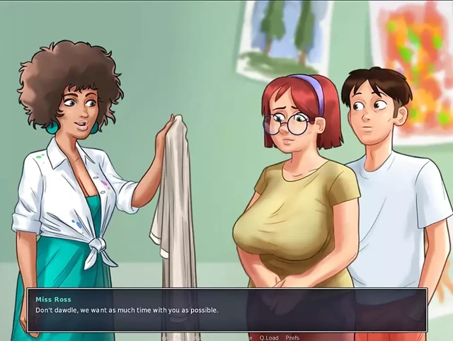 Yaz mevsimi efsanesi - çıplak modellik - (miss ross rotası)- bölüm 161