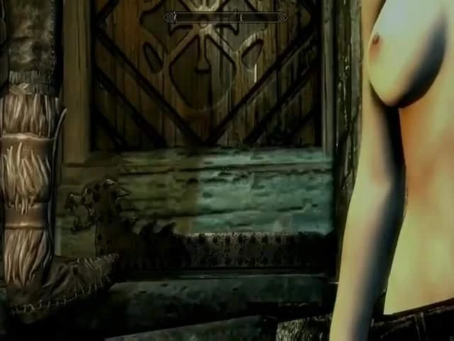 Skyrim'in özel sürümü. çıplak kızlar derleme