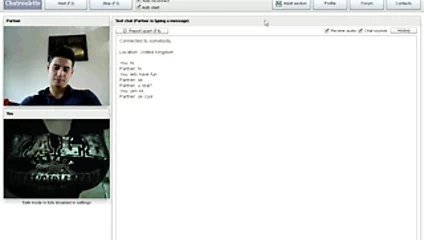 Chatroulette sahte büyük göğüsler