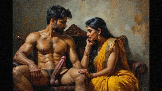 Büyük yarakla sikişerek ıslak amcık orgazmı