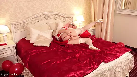 Kedi mastürbasyon ve anal plug milf