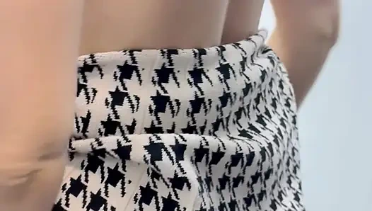 Çıplak seksi yürüyüş