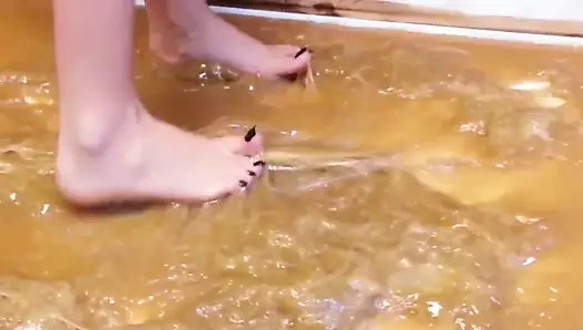 Tutkal ve pembe bant