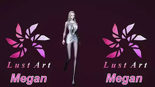 Seksi Megan'ın podyumu