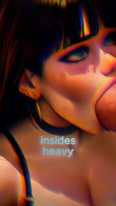 Gotik kızın en karanlık beden fantezisi (asmr görselleri) | Klip 1