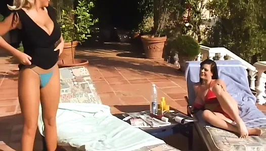 Linsey And Ines Cudna maksimum sokmadan