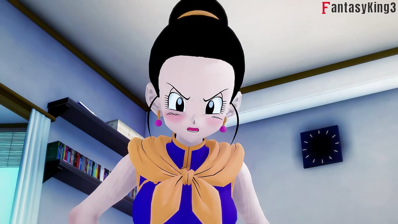 Goku Videl'i tatmin etmiyor, bu yüzden Gohan ona yardım ediyor - Dragon Ball Zex Series