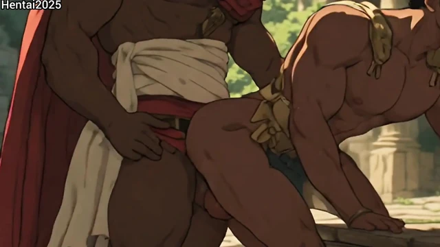 Antik Roma zencisi siyah yarak anal derleme çizgi film hentai animasyonu