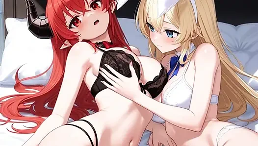 Two Adult Women in a Passionate Encounter - Intense Lesbian Scene (HD)