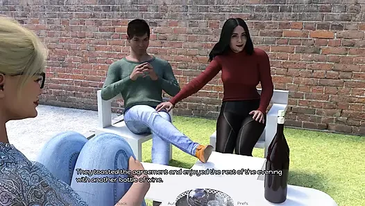 Üç panel: ateşli evli kadın ve yaklaşan model - bölüm 4