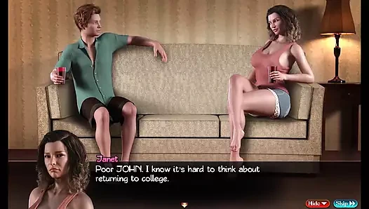 Nadia'nın hazinesi: adam ve seksi orta yaşlı seksi kadın bölüm 75