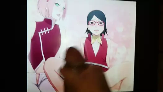 haraç sarada ve sakura gif