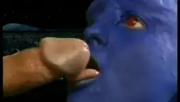 Büyük horoz alır şişmiş tarafından iki blu babes