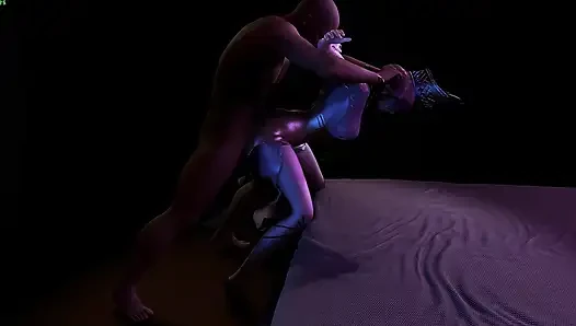 Büyük memeli kraliçe: sanal fantezi baskısı- 3 boyutlu animasyon hentai