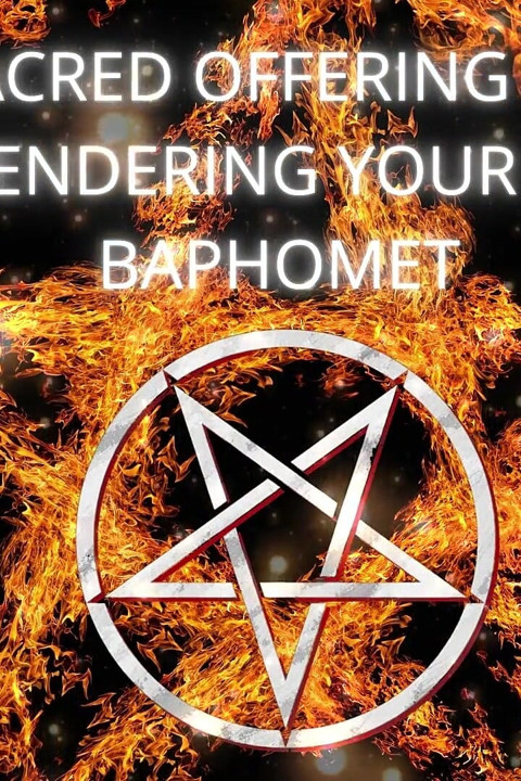 Kutsal teklif ayini - götünü baphomet'e teslim etmek