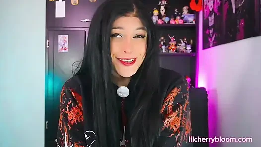 sua gótica bff é uma puta e quer o seu pau