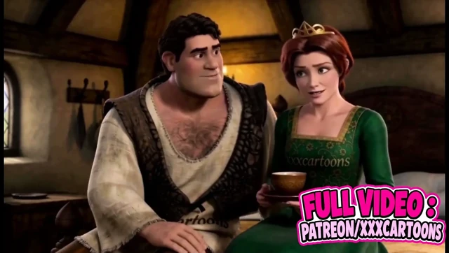Fiona, Shrek'i Özel Bir Gece İçin Ziyaret Ediyor