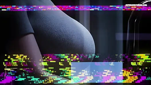 Ses grands rêves sont de chevaucher des bien dures - animation 3D