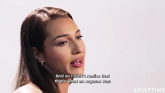 Bella Rolland saatlerce orgazm olabilir! yıldızı röportajı, yetişkin zamanı