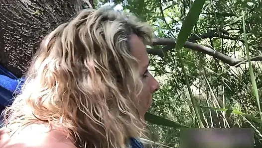 My Wife Luna Road Trip Sex: Deepthroating and Intense Camping Anal