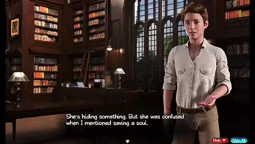 Hazine nadia v.69012 - kütüphanede kremalı rahibe (1)