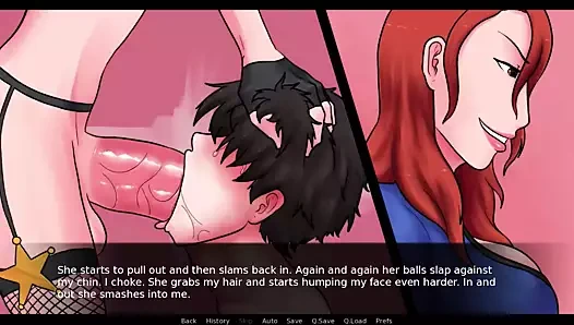 Futadom dünyası - ceza maceraları ve paten (9)