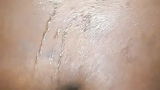 Joss and I in the Shower