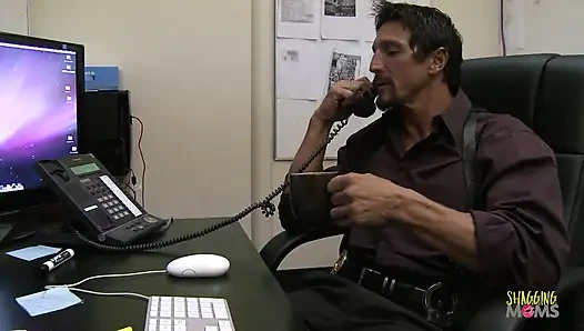 Threeway sex with a busty blonde chick and her brunette friend