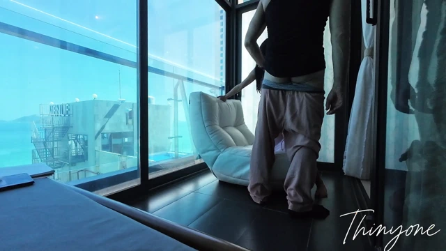 Small Asian Girl having fun with White Guy in many ways