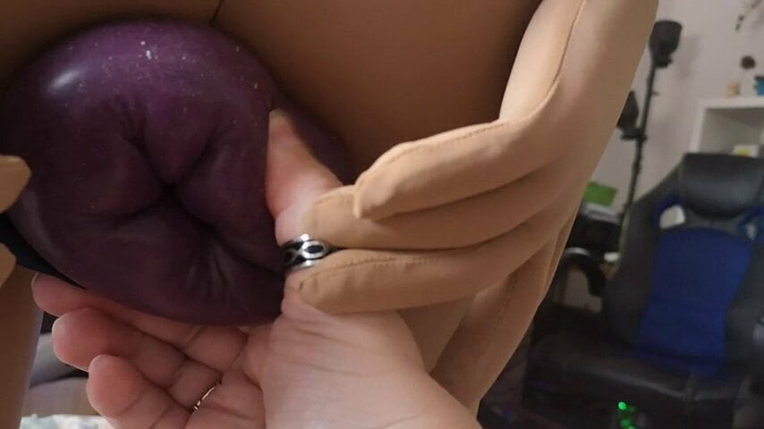 Femboy seks bebek ile büyük anal prolapsus inliyor, boşalan ve osuruk