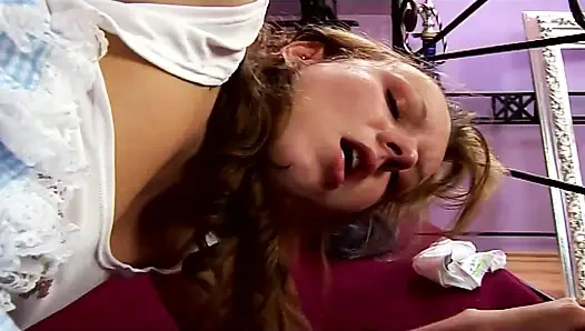 Sarışın Hatun Vahşi Üçlü Grup Sekste Çifte