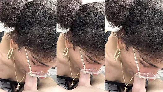 Süper seksi trans latin yarak emiyor - derleme 2