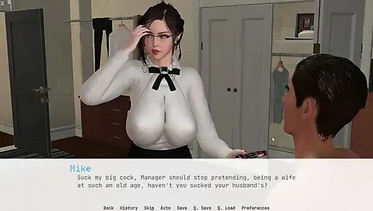 Japanese Cheating Milf Wife Giving Blowjob To Mike Cock